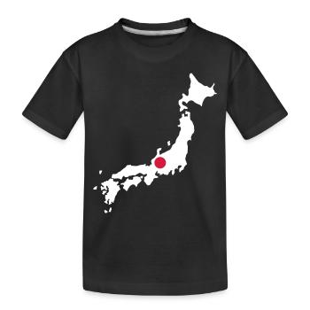 Japon Nippon - T-shirt bio Premium Enfant - noir - Devant