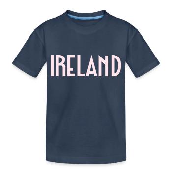 Irlande - T-shirt bio Premium Enfant - bleu marine - Devant