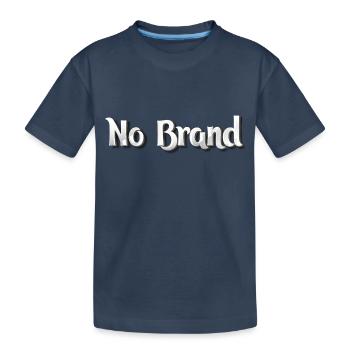 Pas de chrome de marque - T-shirt bio Premium Enfant - bleu marine - Devant