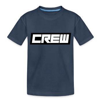 Équipage - T-shirt bio Premium Enfant - bleu marine - Devant