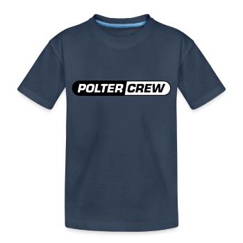 Polter Crew Polterabend - Kinder Premium Bio T-Shirt - Navy - Vorne