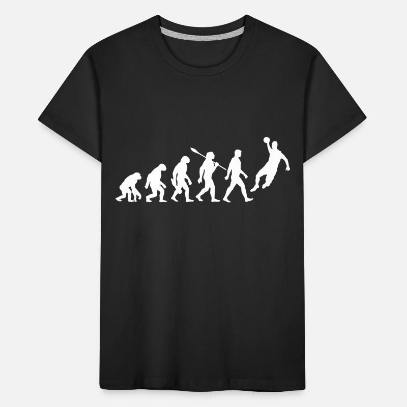 Evolution - Handball - Joueurs de handball T-shirt bio Premium Enfant
