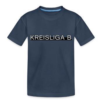 Ligue District B - T-shirt bio Premium Enfant - bleu marine - Devant