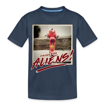 Extraterrestres 3 - T-shirt bio Premium Enfant - bleu marine - Devant