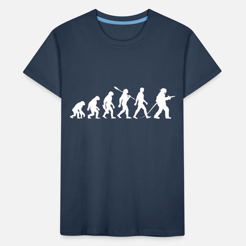 Evolution - Pompiers - Pompier T-shirt bio Premium Enfant