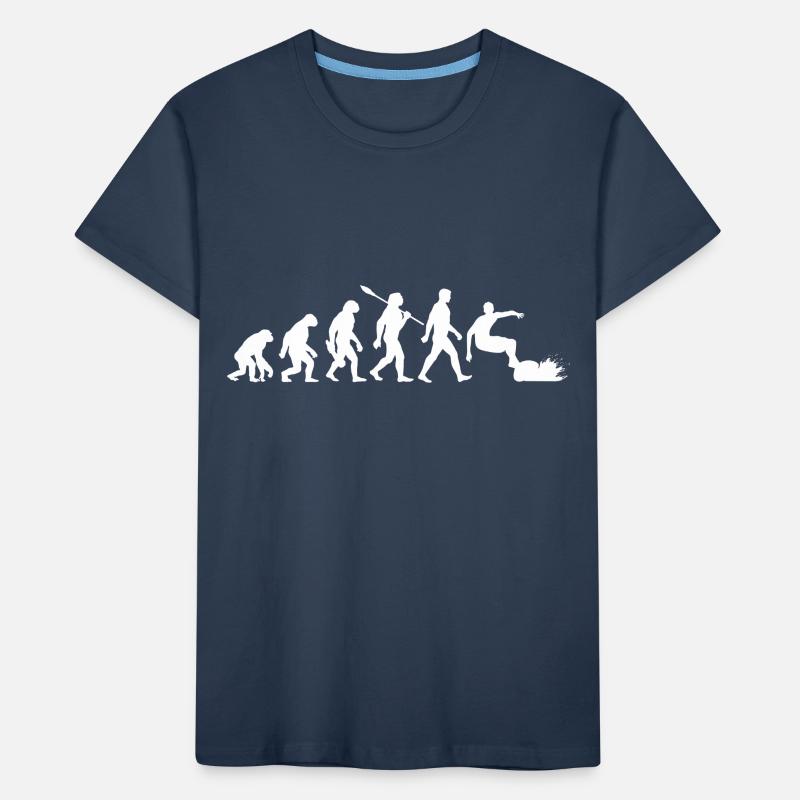 Evolution Surfing - Surfer Planche de surf T-shirt bio Premium Enfant