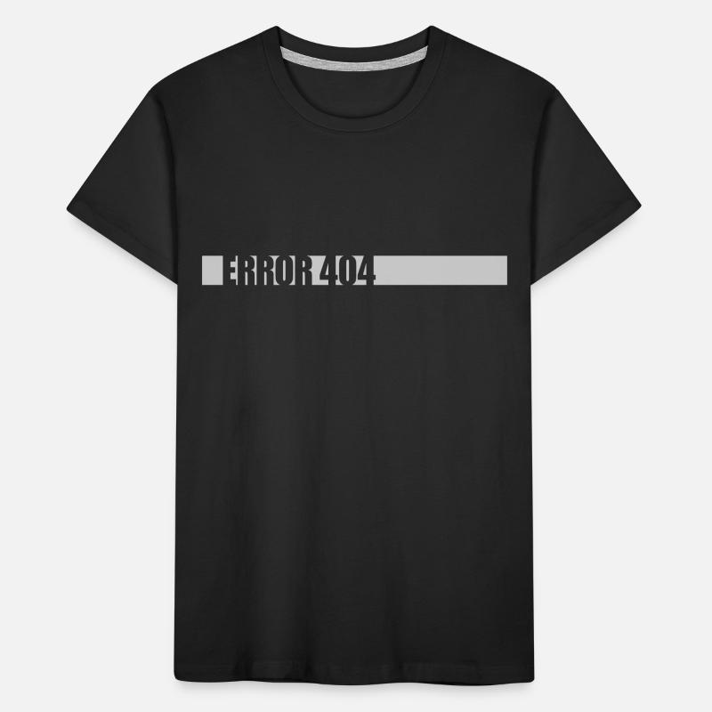 Error 404 network lost Kids' Premium Organic T-Shirt