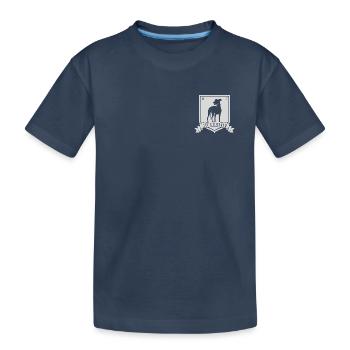 Ted Lasso A.F.C Richmond Logo Blanc - T-shirt bio Premium Enfant - bleu marine - Devant