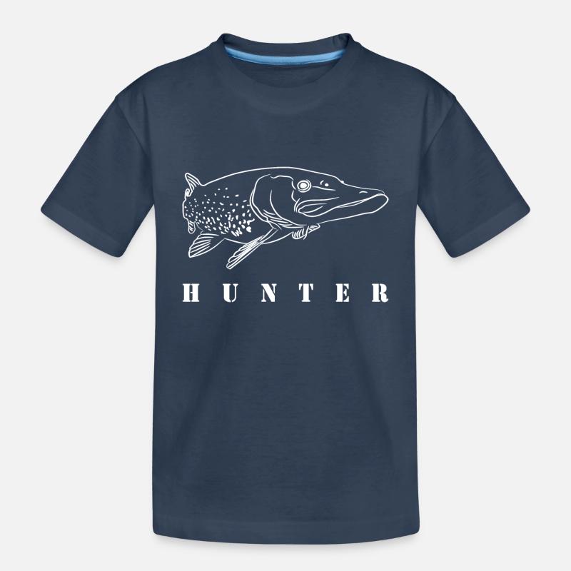 Hecht - Kinder Premium Bio T-Shirt - Navy