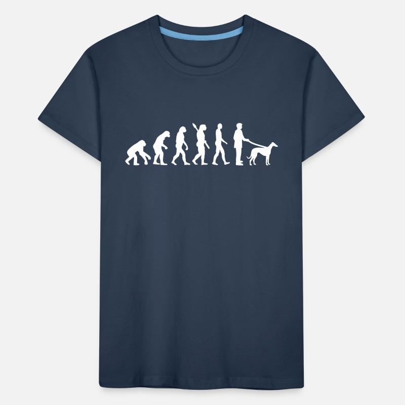 Evolution Lévrier T-shirt bio Premium Enfant