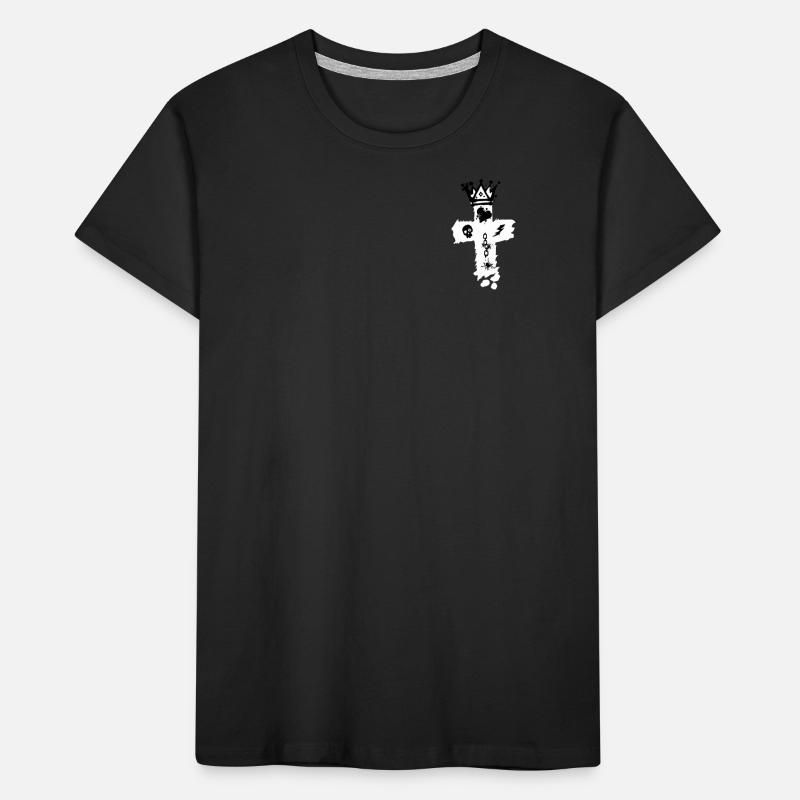 Graphic street style with gothic elements Kids' Premium Organic T-Shirt