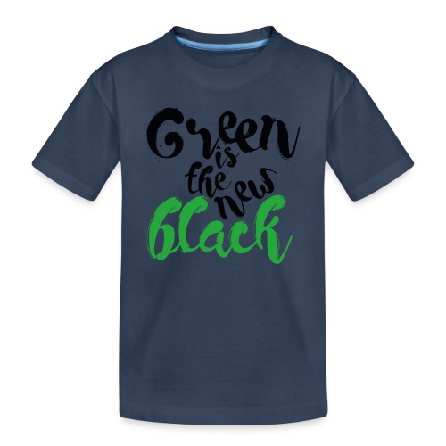 Green is the new black light - Kinderen premium biologisch T-shirt