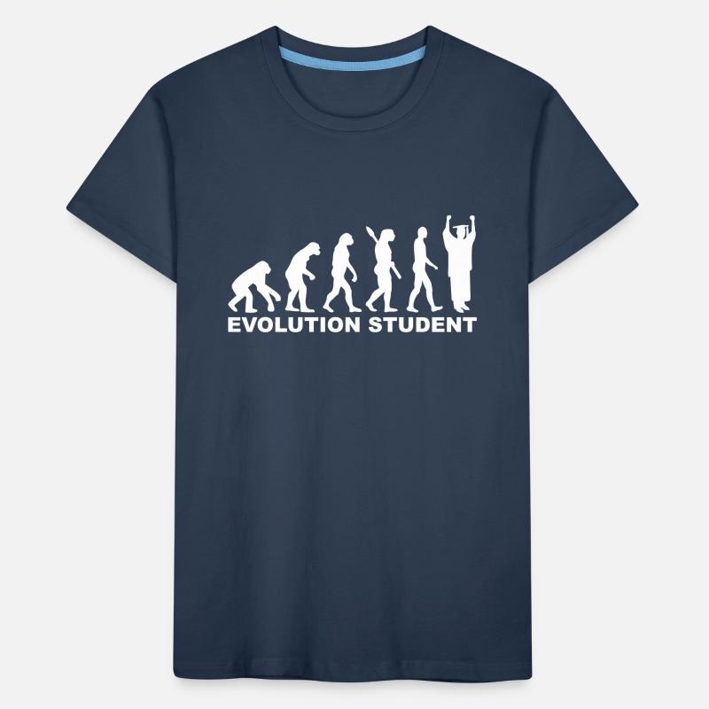 Evolution Student Kids' Premium Organic T-Shirt