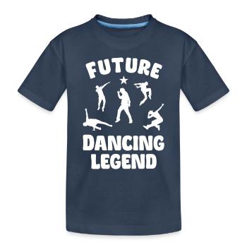 Future Dancing Legend - T-shirt bio Premium Enfant - bleu marine - Devant