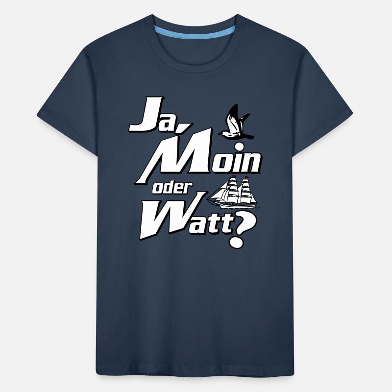 Ja Moin oder Watt? T-shirt bio Premium Enfant