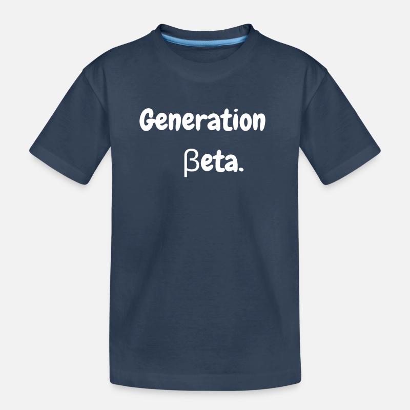 Generation Beta - Kinder Premium Bio T-Shirt - Navy