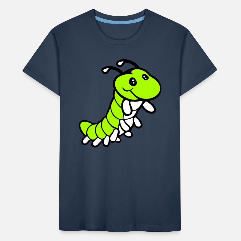 Chenille douce douce petits sourires amicale heureuse T-shirt bio Premium Enfant