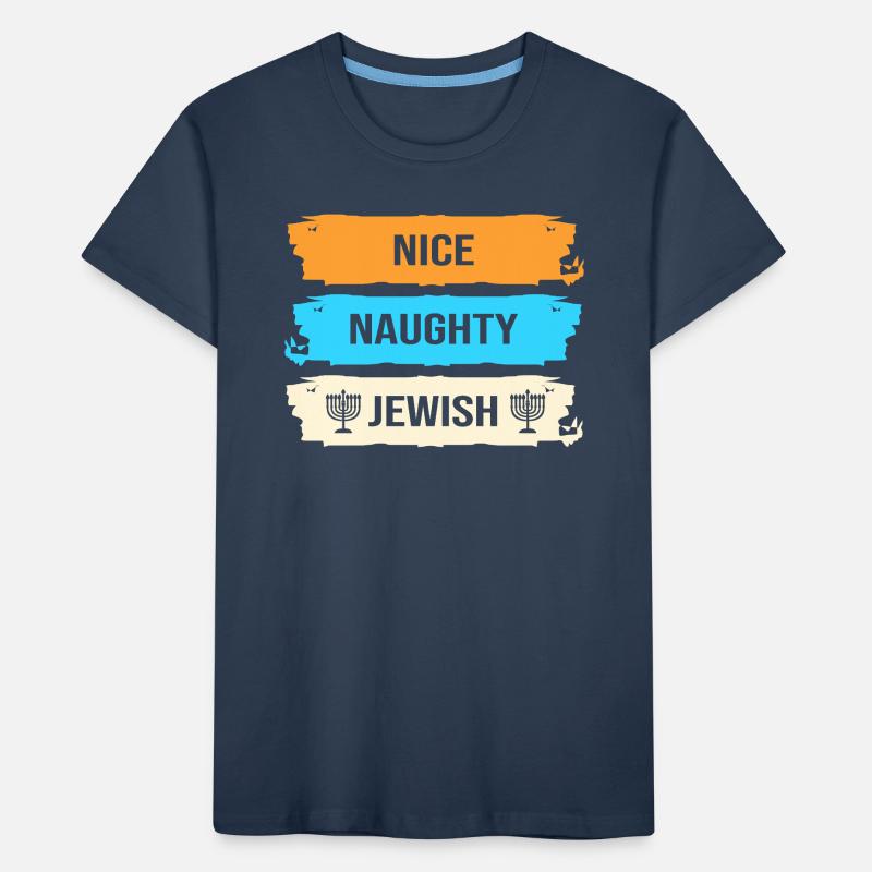 Hanoukka Hanoukka Hanoucca T-shirt bio Premium Enfant