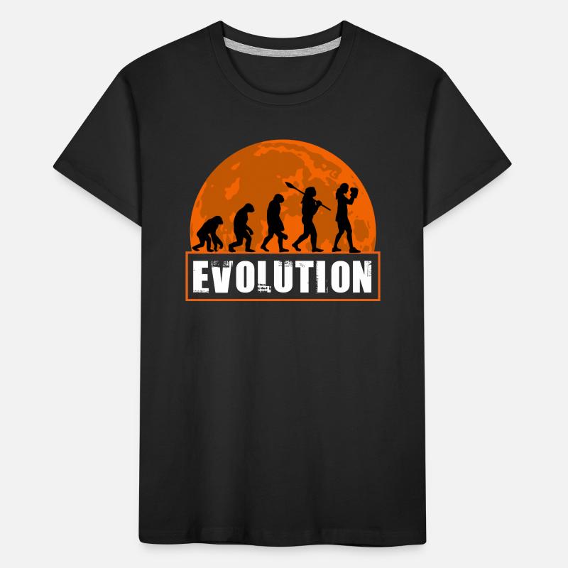 Boxe Evolution Boxeuse Fille Combat Boxe Boxe T-shirt bio Premium Enfant