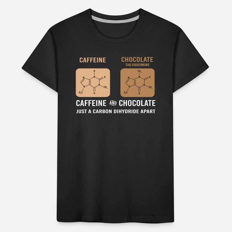 Chemistry Science Physics Laboratory Structural Formula Kids' Premium Organic T-Shirt