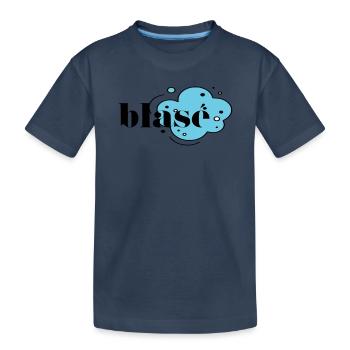 Blasé - Kinder Premium Bio T-Shirt - Navy - Vorne