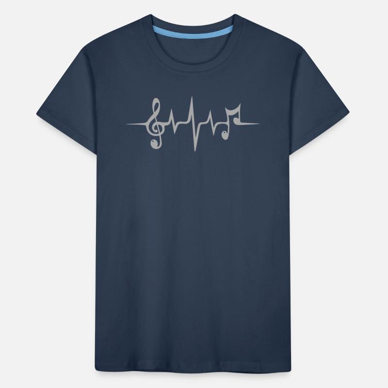 Ligne de notes T-shirt bio Premium Enfant