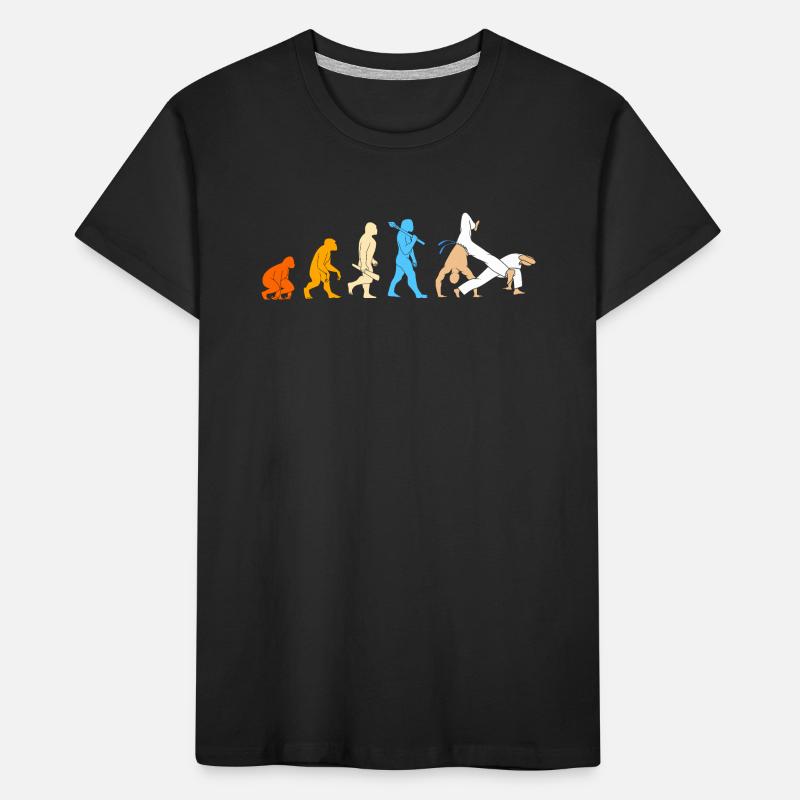 Capoeira Evolution Kids' Premium Organic T-Shirt