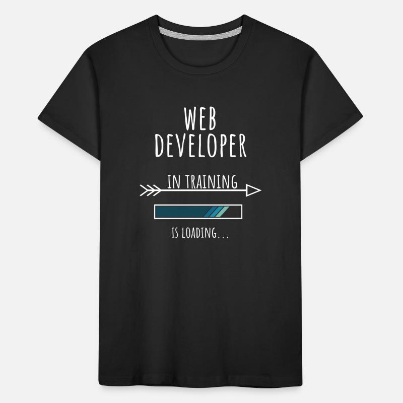 Web Developer in Training Profession Gift Kids' Premium Organic T-Shirt