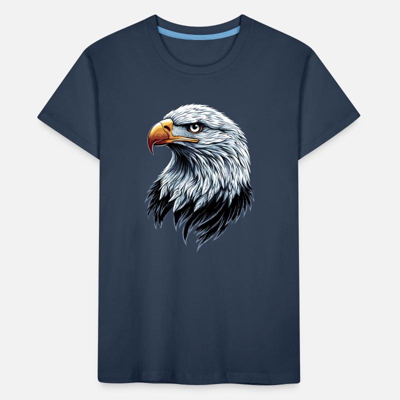 Eagle Bald Eagle Golden Eagle White-tailed Eagle Kids' Premium Organic T-Shirt