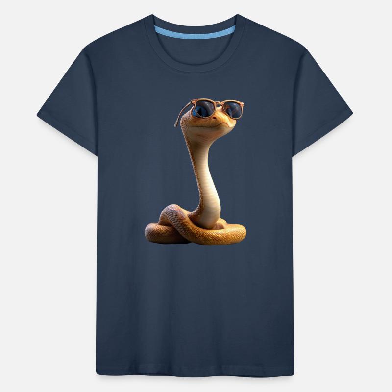 snake, python, cobra, rattlesnake, snakes Kids' Premium Organic T-Shirt