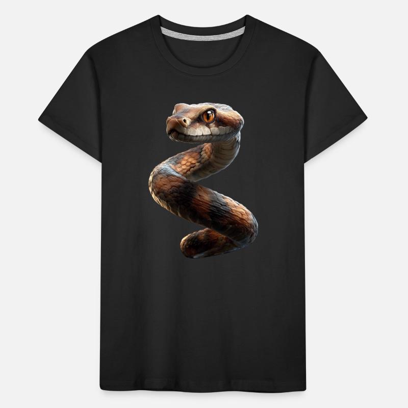 snake, python, cobra, rattlesnake, snakes Kids' Premium Organic T-Shirt