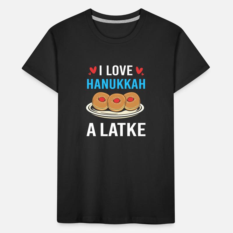 Hanoukka Hanoukka Hanoukka T-shirt bio Premium Enfant