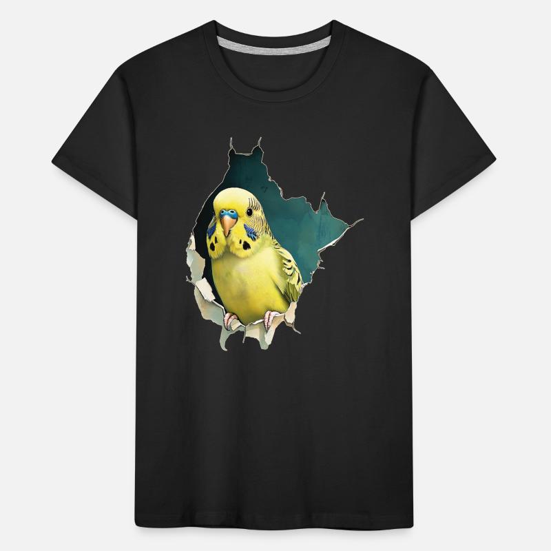 Perruche ondulée T-shirt bio Premium Enfant