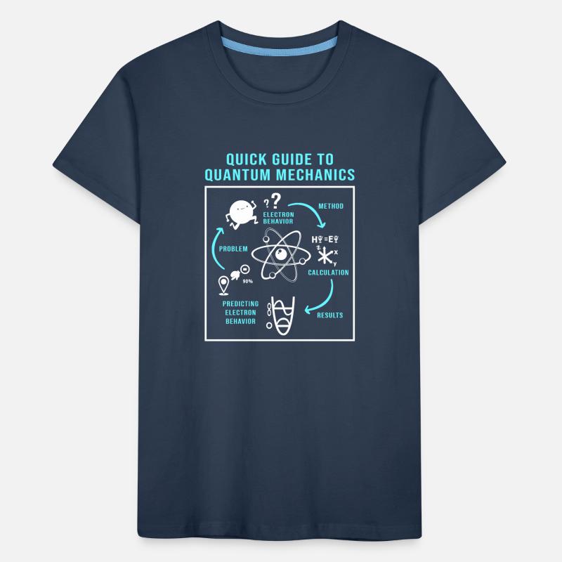 Quantum Physics Quantum Physics Quantum Leap Kids' Premium Organic T-Shirt