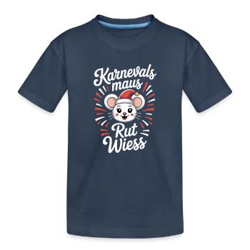 Souris de Carnaval, Rut, Wiess, Cologne, Cologne, Souris de Carnaval, - T-shirt bio Premium Enfant - bleu marine - Devant