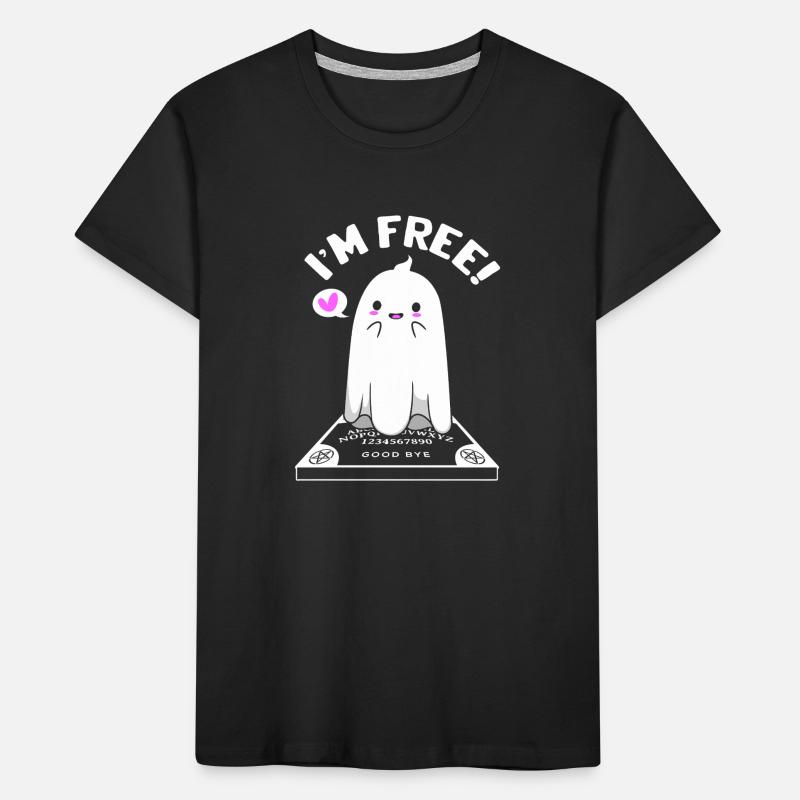 Paranormal Ghost Ghost Hour Ghost Ghost Kids' Premium Organic T-Shirt