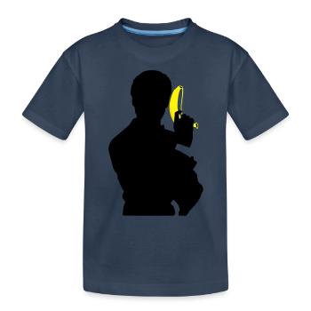 Agent BANANA - T-shirt bio Premium Enfant - bleu marine - Devant
