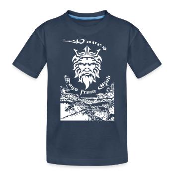 Jouets Waves de Dieu - T-shirt bio Premium Enfant - bleu marine - Devant
