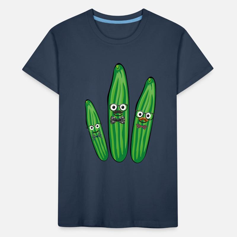 Famille du concombre,Concombre,Concombre,Mouche, Nerd T-shirt bio Premium Enfant
