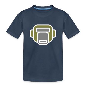 singe - T-shirt bio Premium Enfant - bleu marine - Devant