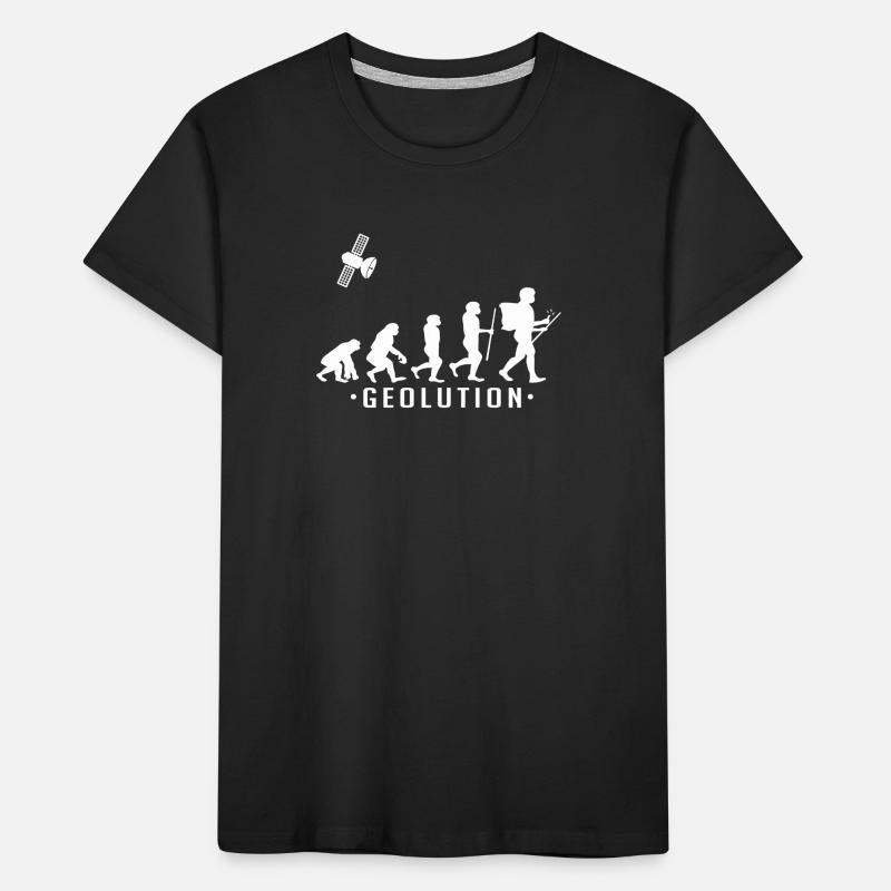Geocaching geolution Kinder Premium Bio T-Shirt