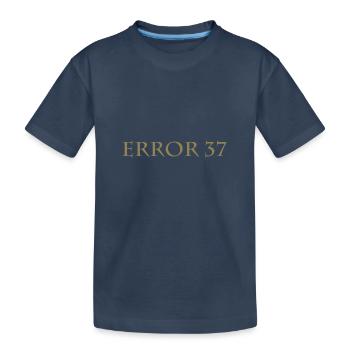 Erreur 37 - T-shirt bio Premium Enfant - bleu marine - Devant