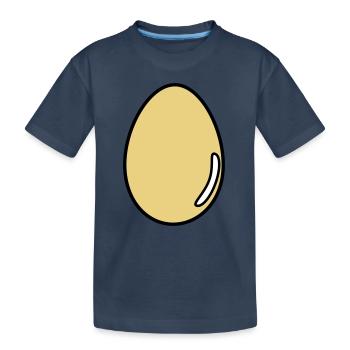 œuf - T-shirt bio Premium Enfant - bleu marine - Devant