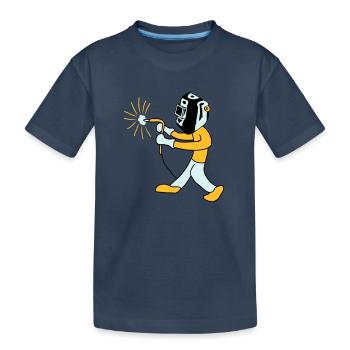 Welder - T-shirt bio Premium Enfant - bleu marine - Devant