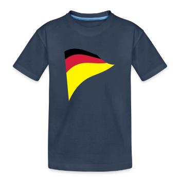 Allemagne - T-shirt bio Premium Enfant - bleu marine - Devant