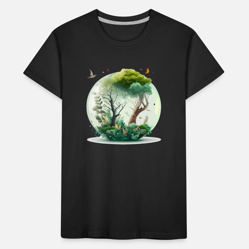La forêt miniature T-shirt bio Premium Enfant