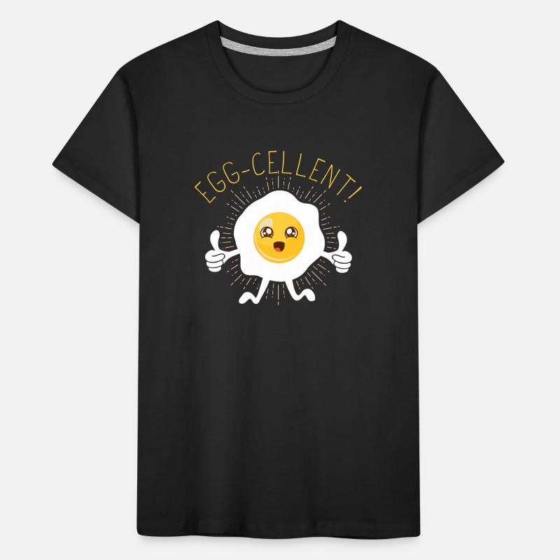 Egg (Egg-cellent) Kids' Premium Organic T-Shirt