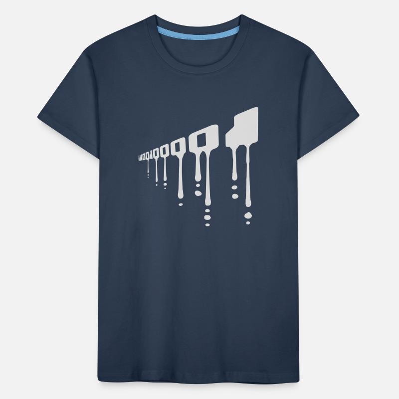 Binary Code Program Language Kids' Premium Organic T-Shirt