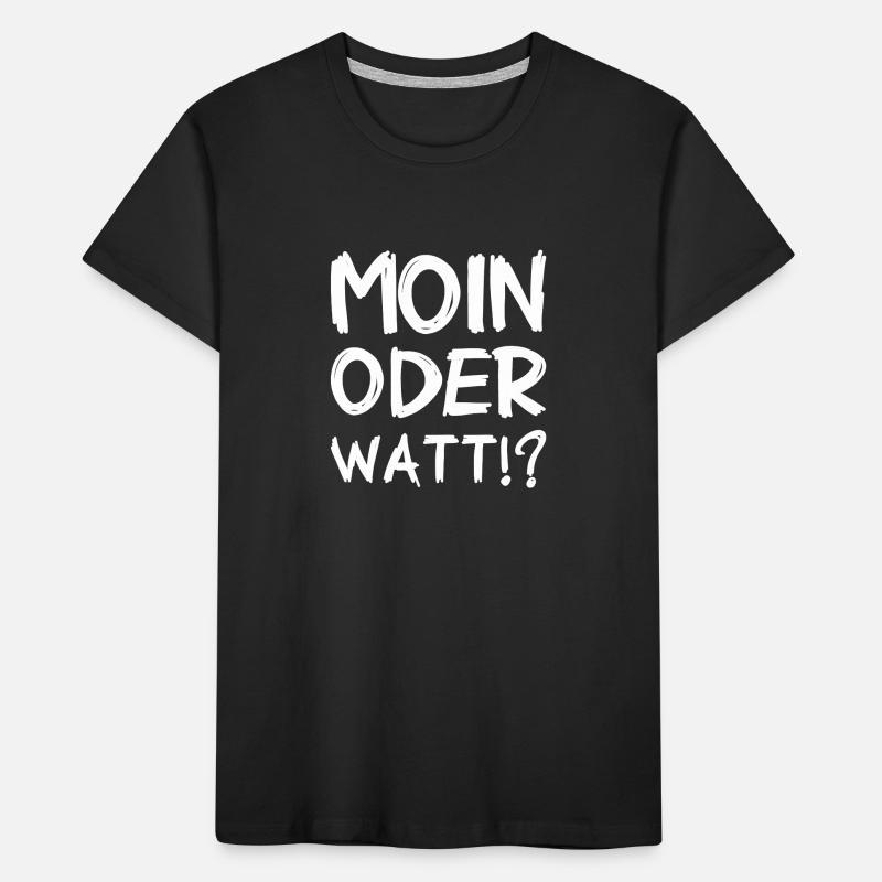 Moin oder Watt? Kinder Premium Bio T-Shirt