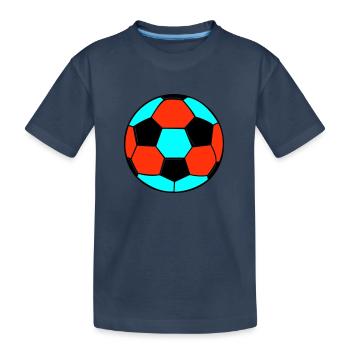 Football 2 - T-shirt bio Premium Enfant - bleu marine - Devant